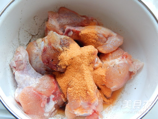 叉烧鸡腿根的做法