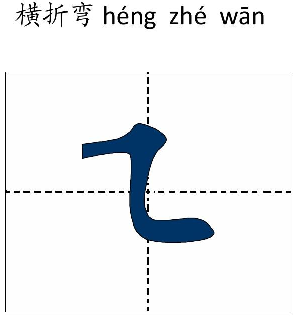 横折弯笔画怎么写