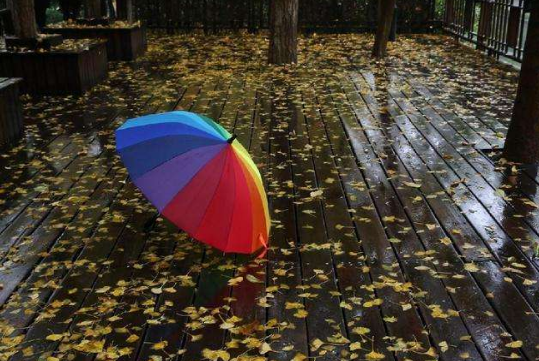 关于秋天的夜雨的心情说说