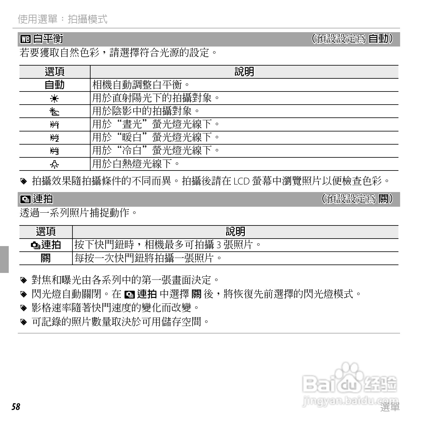 富士FinePix AV205数码相机使用说明书:[8]