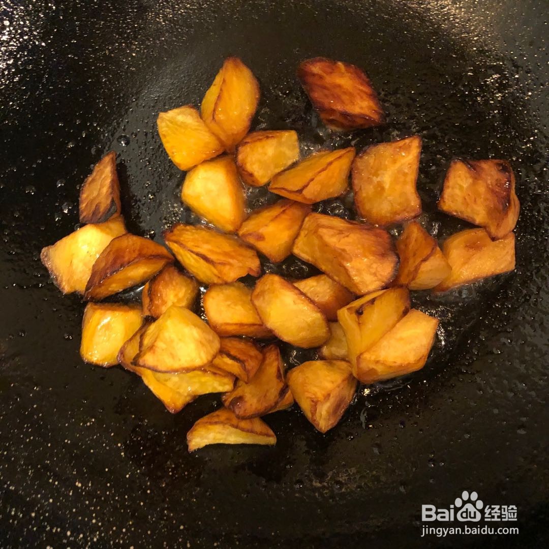 一人食:拔丝红薯的家常做法