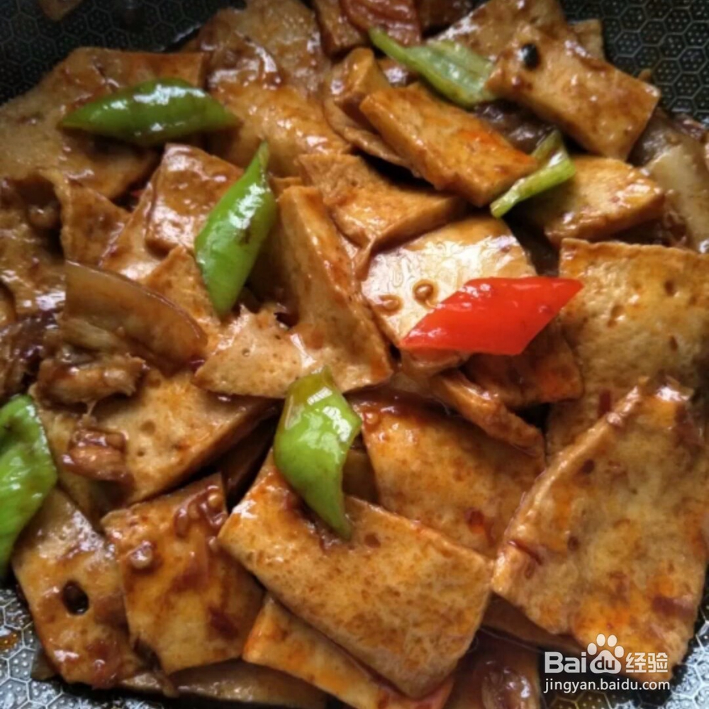 石锅千叶豆腐的做法