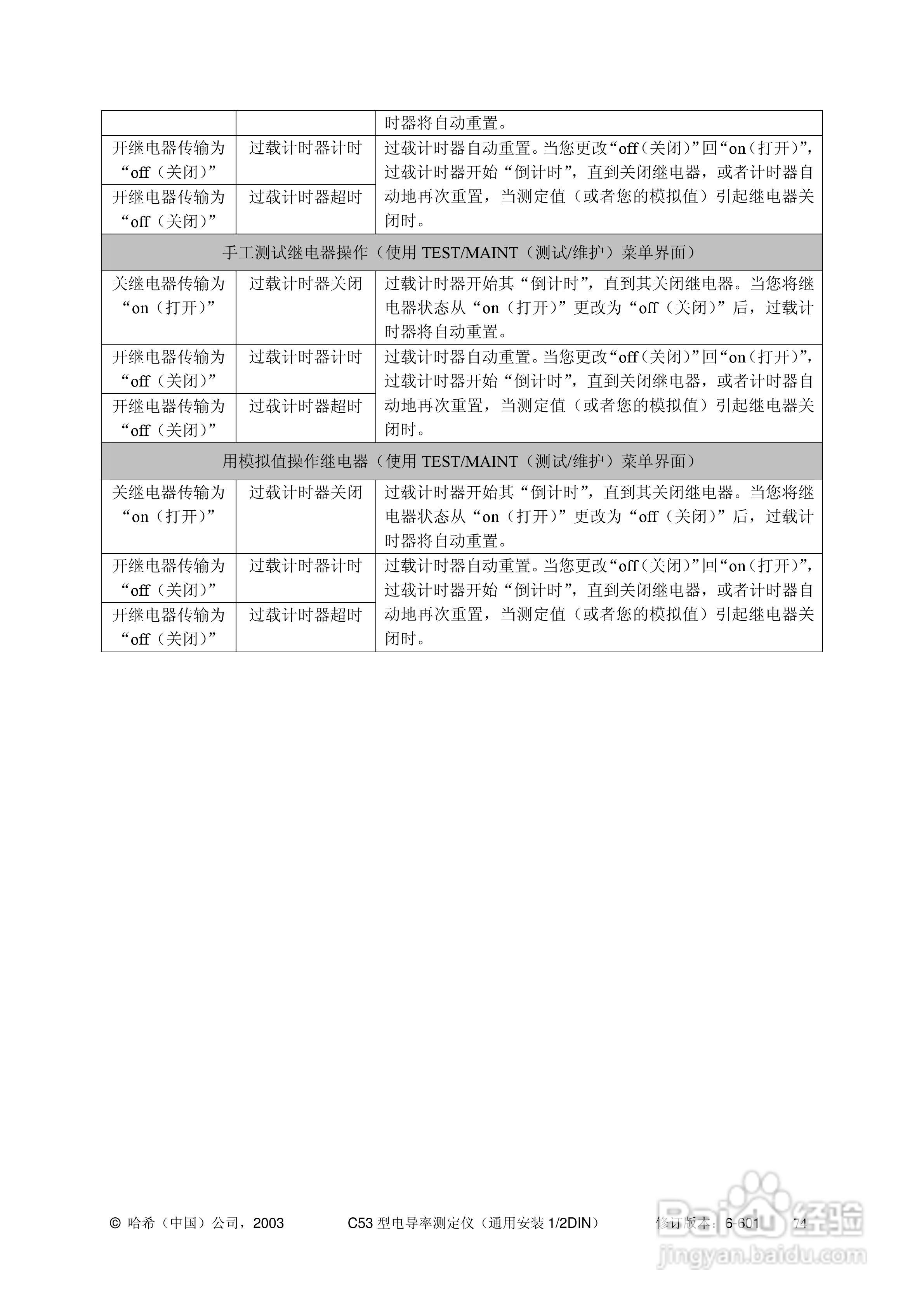 HACH C53型电导率测定仪操作手册:[9]
