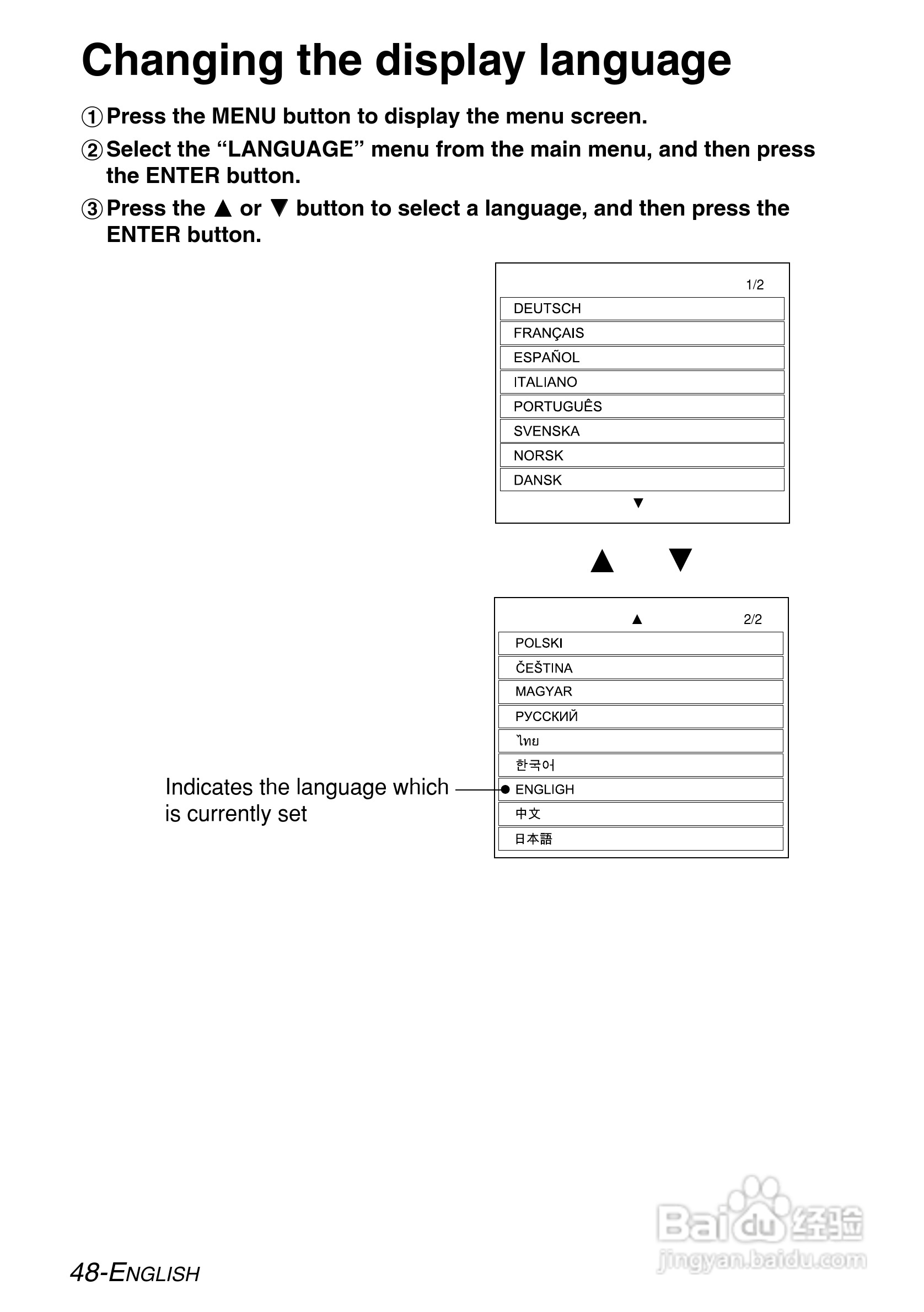 松下PT-LB55NTE投影机使用说明书:[5]
