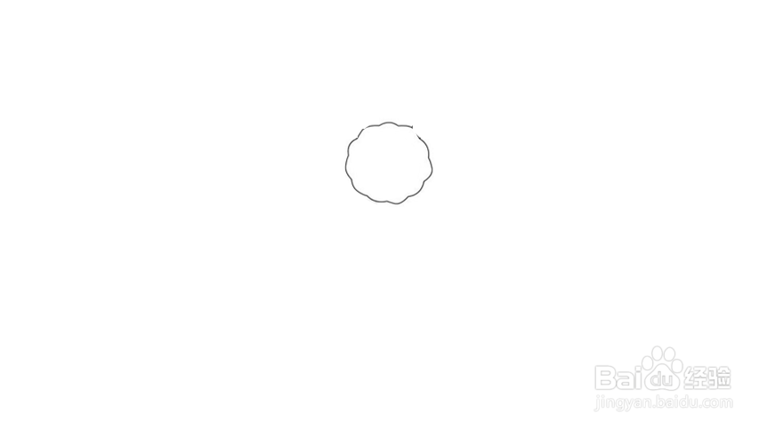 呆萌小狮子简笔画教程