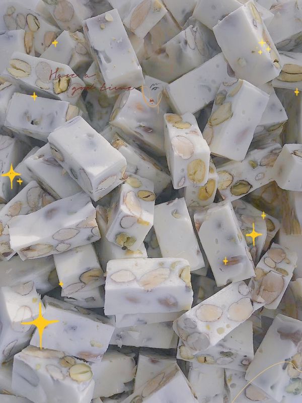 开心果大杏仁牛轧糖