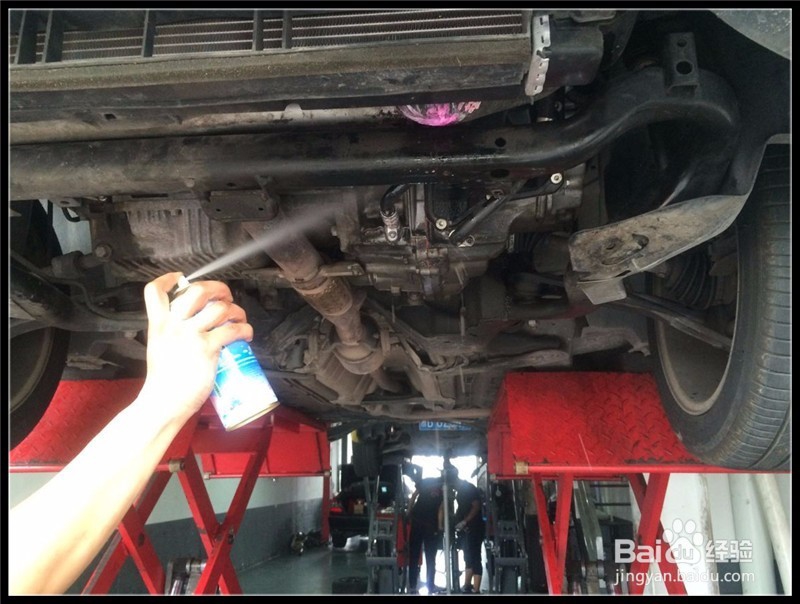 荣威550变速箱换油 循环机换油保养