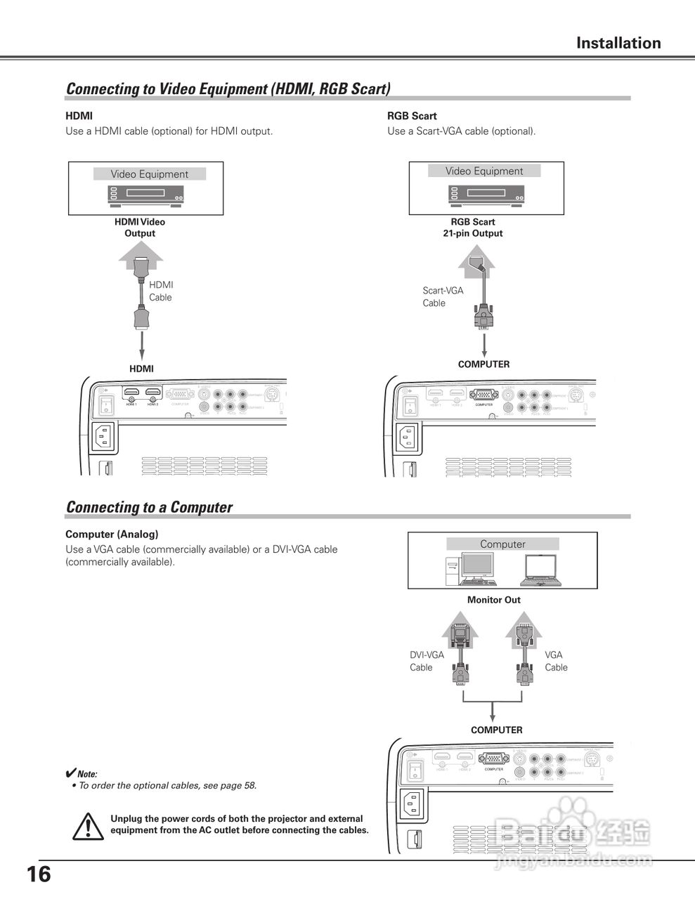 三洋 PLV-Z200投影机说明书:[2]