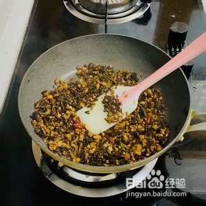 无烤箱版梅干菜锅盔
