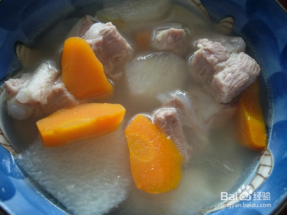 学生党也能做的山药排骨汤