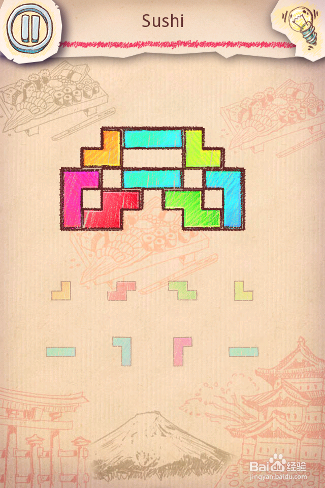 Doodle Fit2 攻略-10 Japan 日本