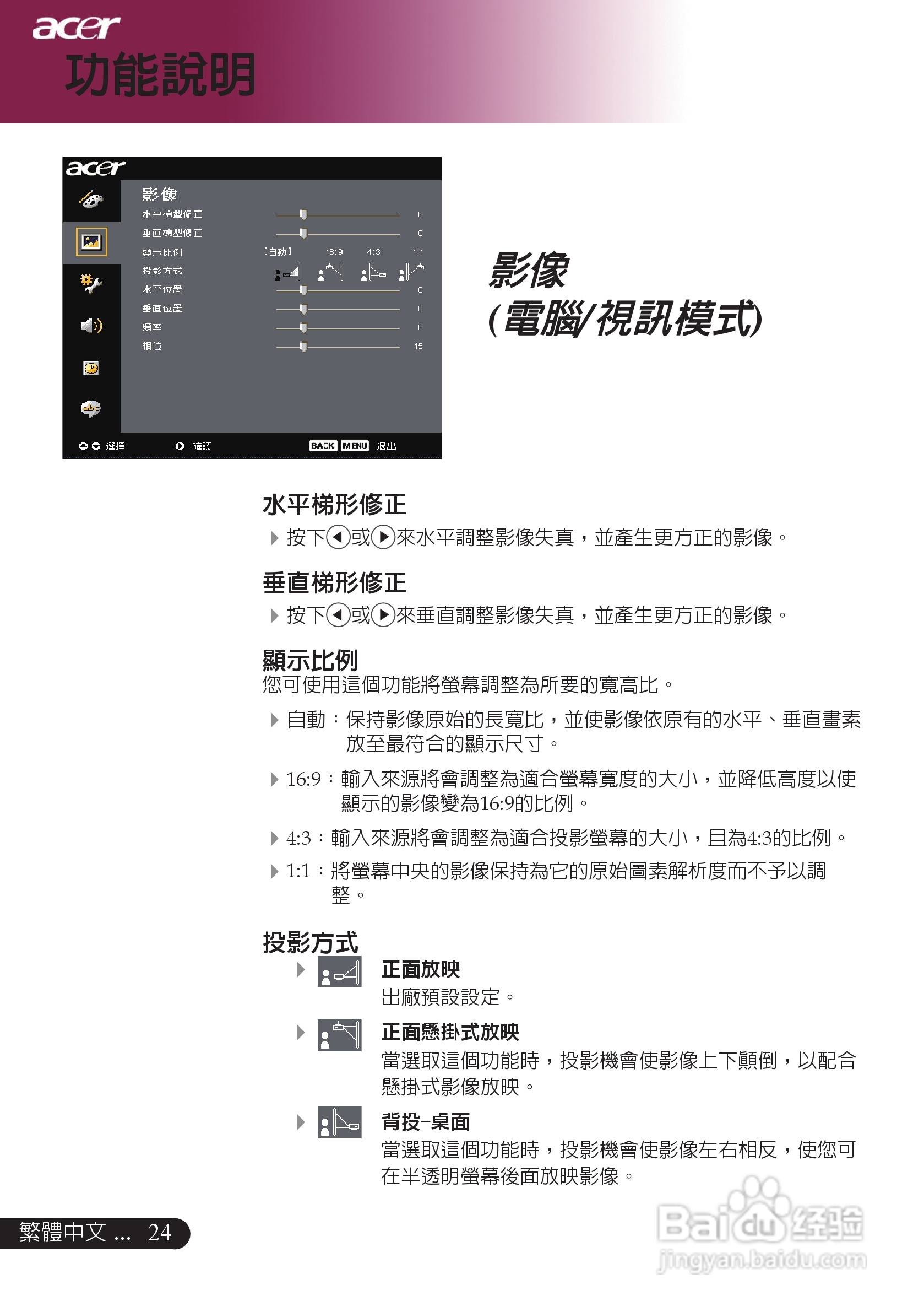 宏基PD726/PD727投影机中文说明使用手册:[3]