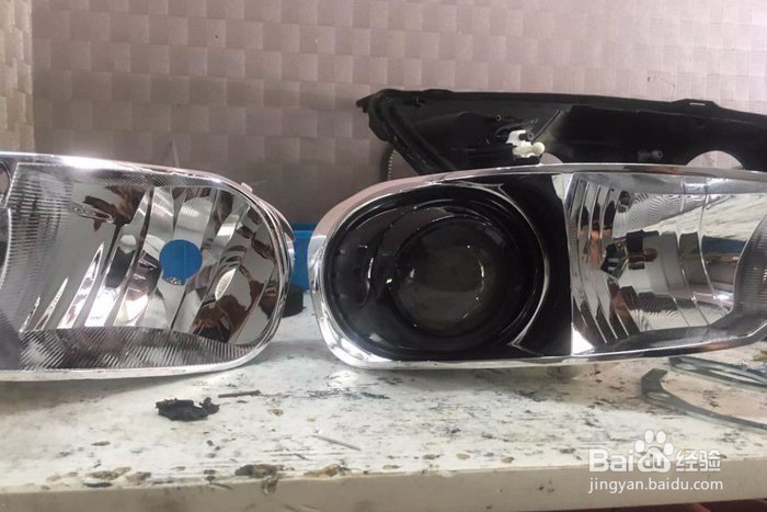 福克斯汽车车灯如何改装阿帕2H套装