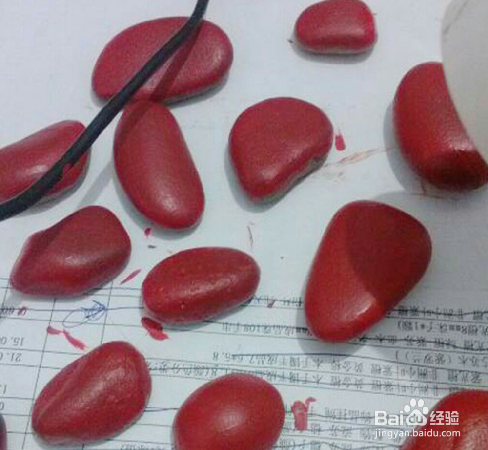 情人节创意礼物送男/女友----如何做石头手绘