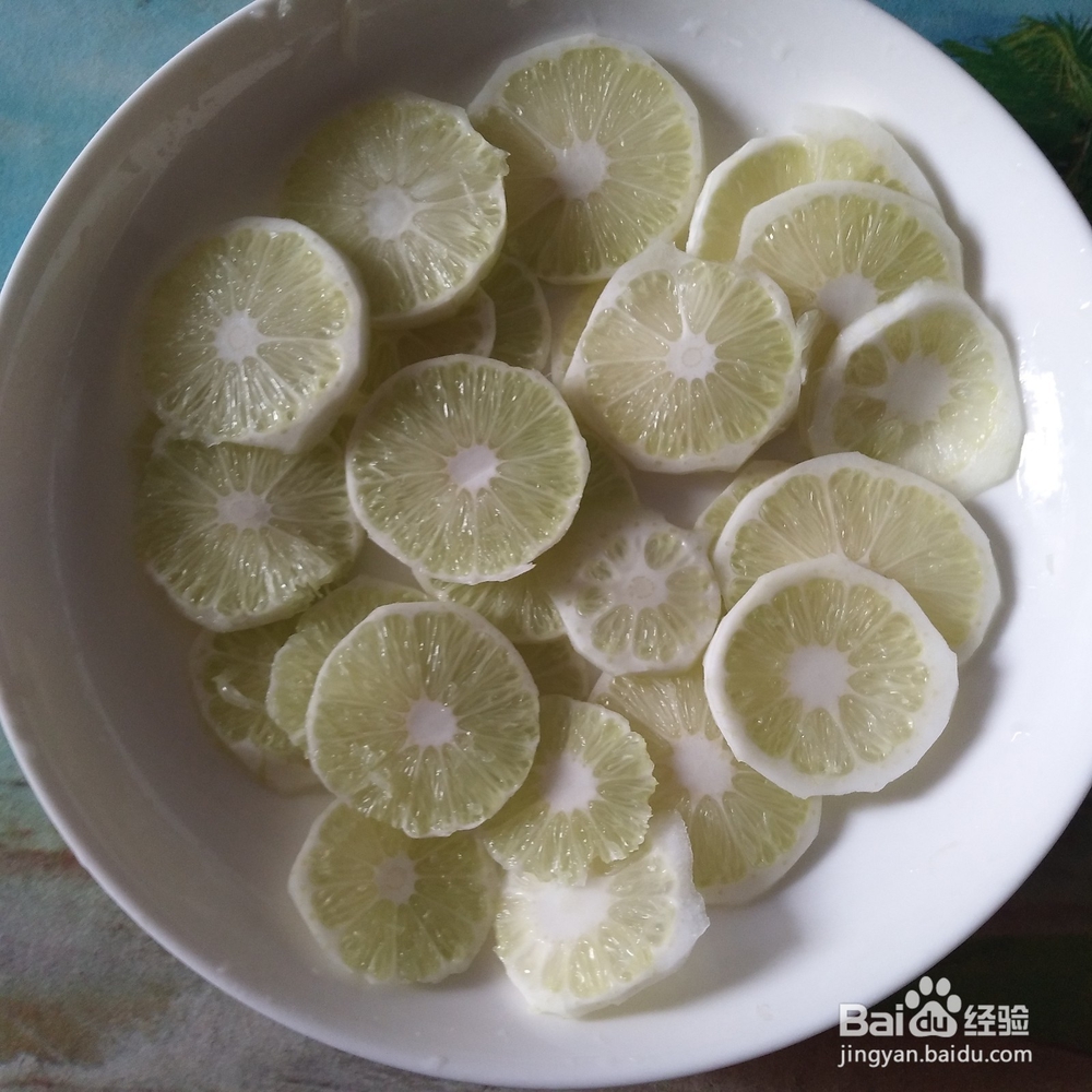 柠檬蜂蜜的简单做法