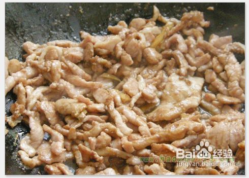 春笋炒肉丝的做法
