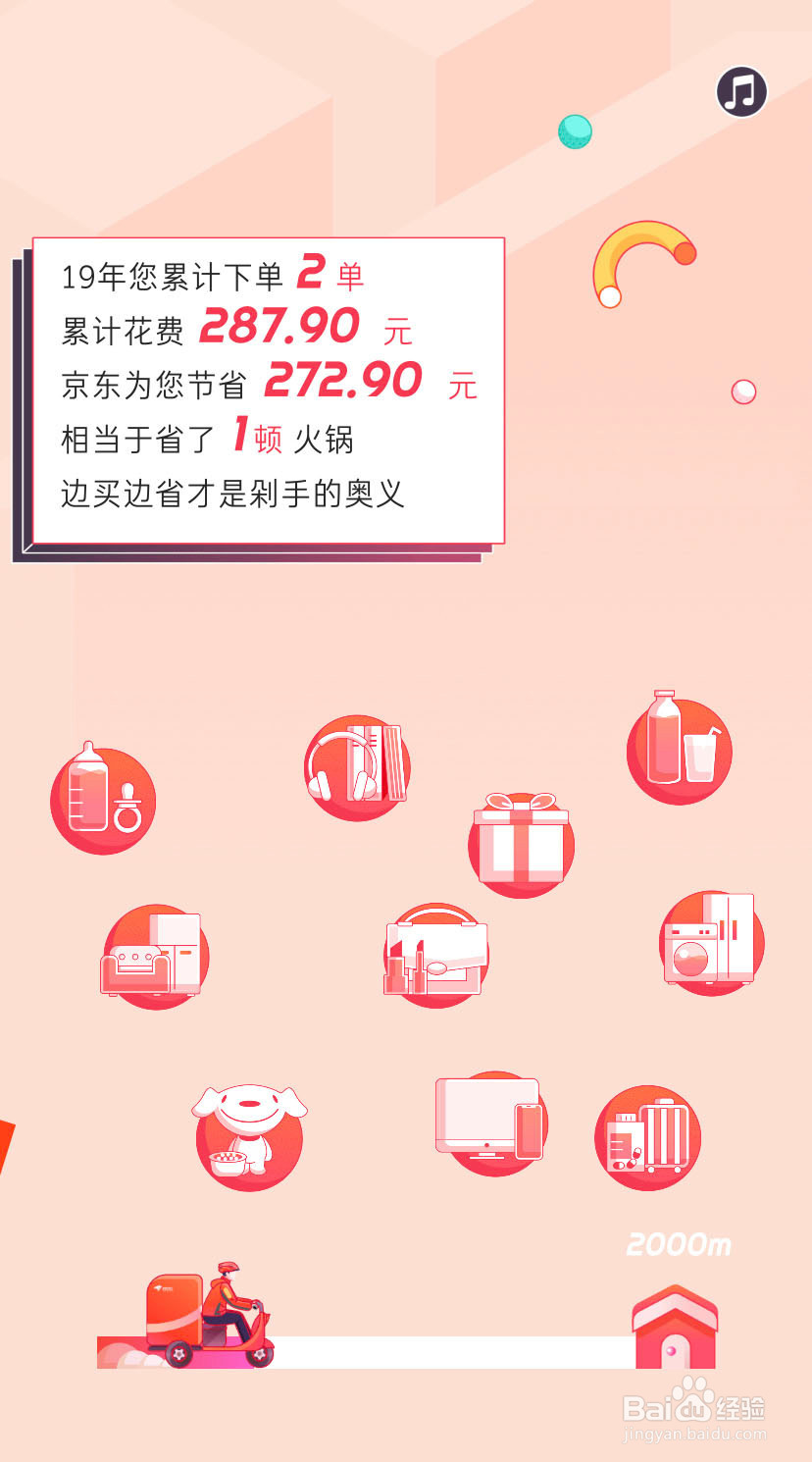 2019年京东年度账单怎么查看