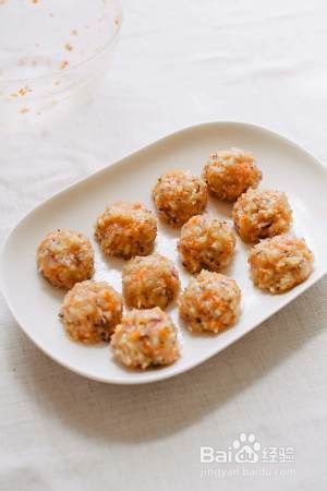 低卡香菇鸡肉丸