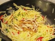 教你做土豆丝炒豆腐干