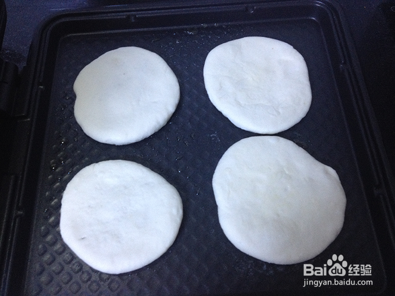 用电饼档做烧饼