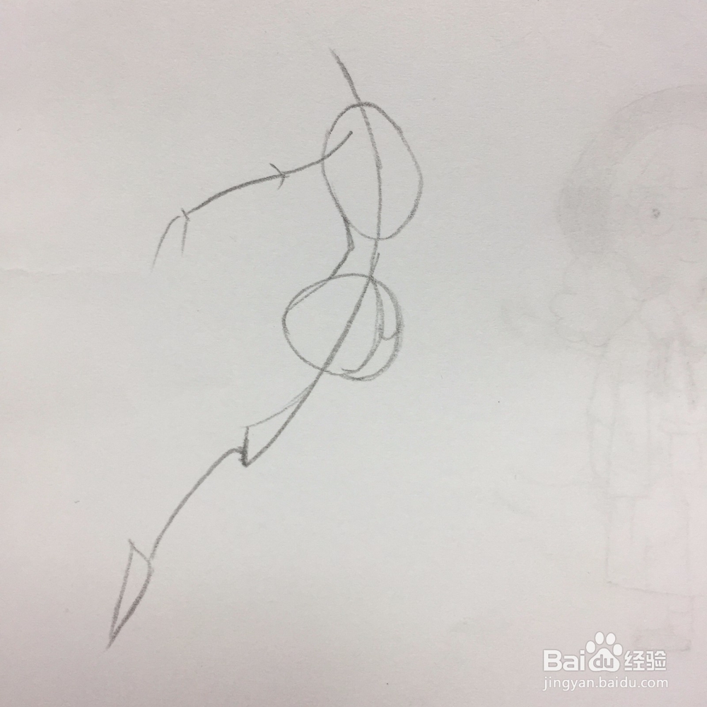 手绘跳舞的人物形体的练习方法