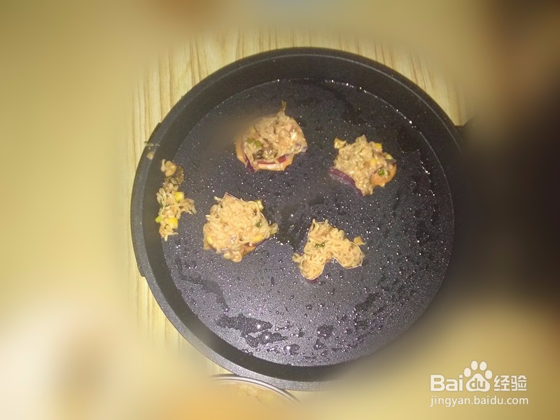 富有个性的方便面煎饼