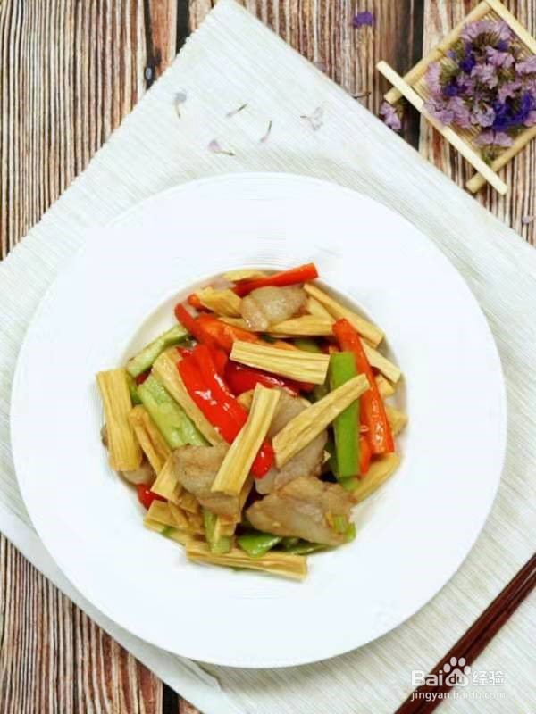 腐竹炒肉怎么做