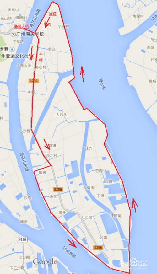 广州海鸥岛骑行路线攻略