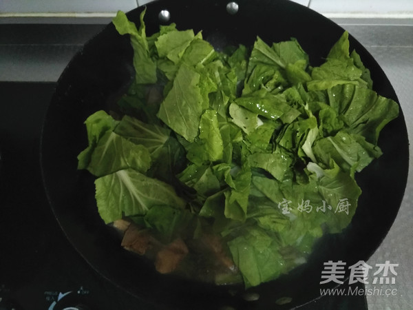 奶白菜炖豆腐