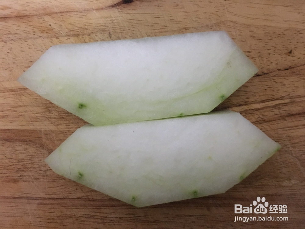 家中制作咸肉冬瓜汤