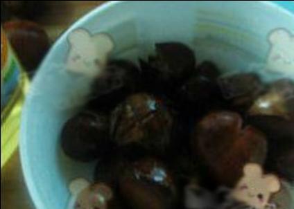 【微波炉】栗子的做法