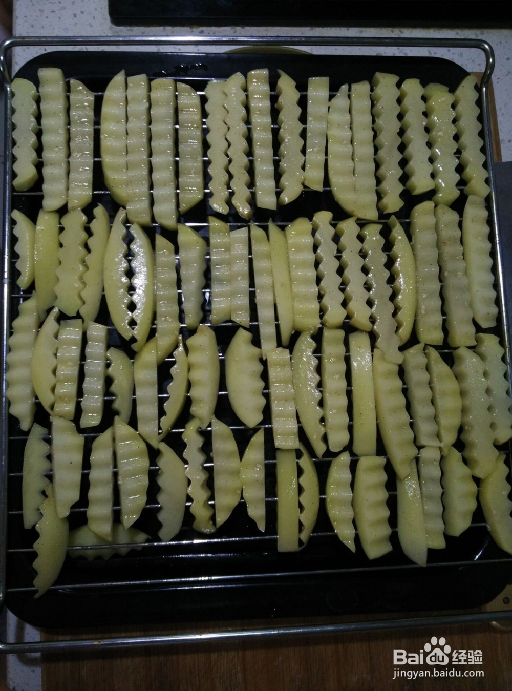 烤黑胡椒土豆条