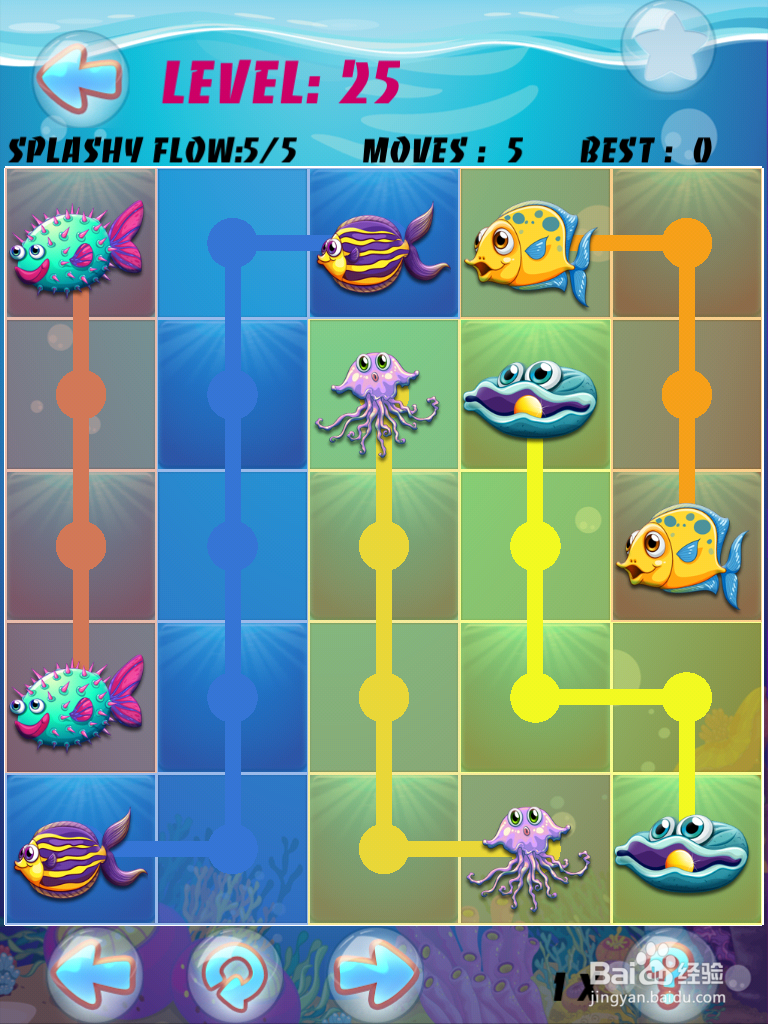 a splashy water safari fish flow游戏攻略1-30