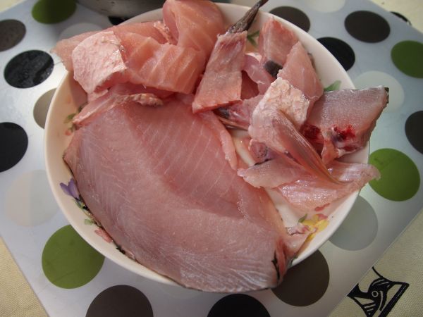 鲜菇菜心鱼片汤