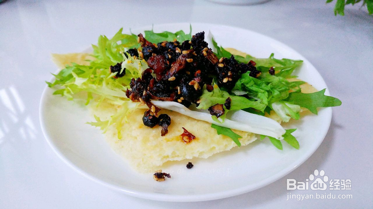 蒜香豆豉辣肉酱的做法