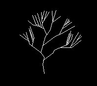 用CAD绘制落叶树的方法