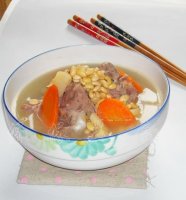 16道家常汤水应对秋燥----莲藕黄豆肉骨汤