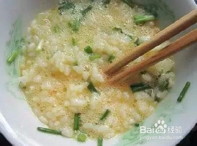 米饭新吃法，鸡蛋米老头如何做！