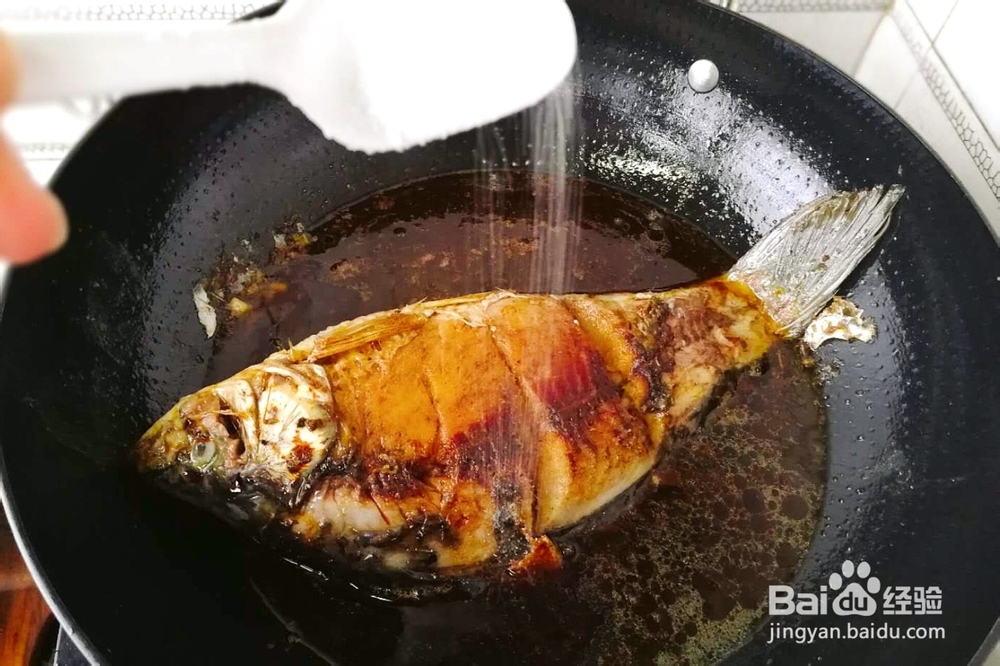 营养美味红烧鲫鱼