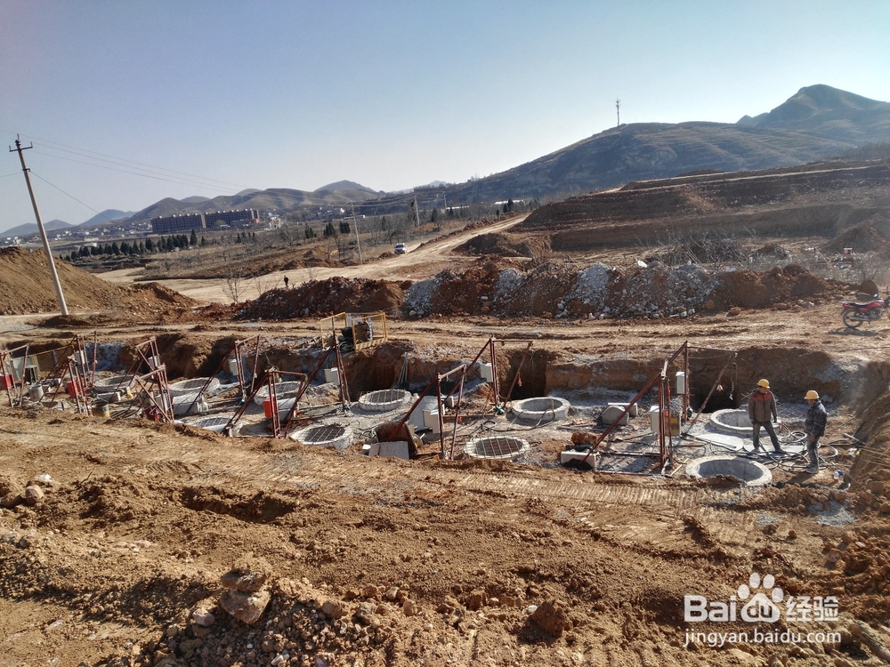 三工区桥梁大桥现场布置形象