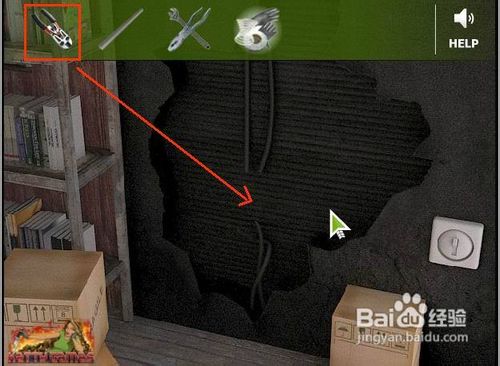 逃出老旧仓库攻略