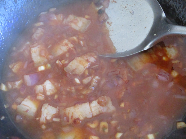 韩式酸菜炒年糕