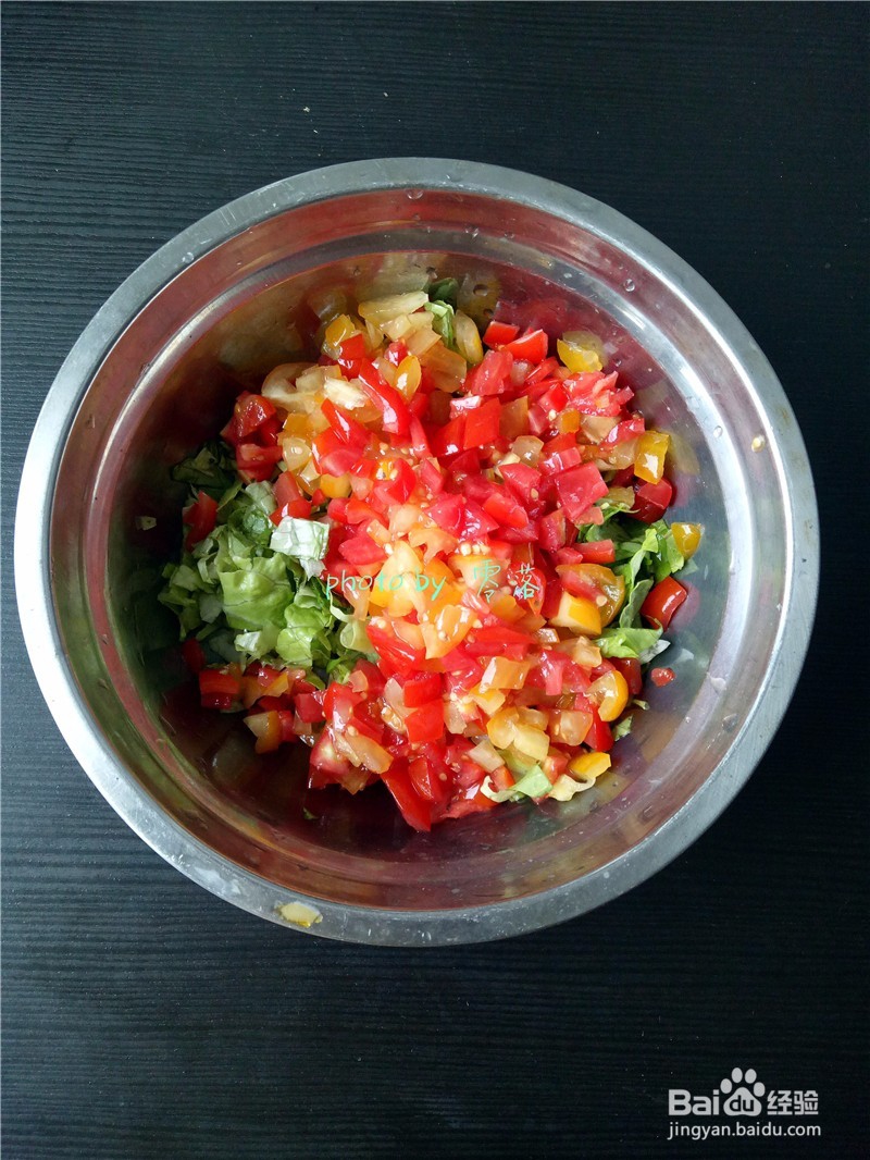 【米饭的华丽转身】米饼沙拉