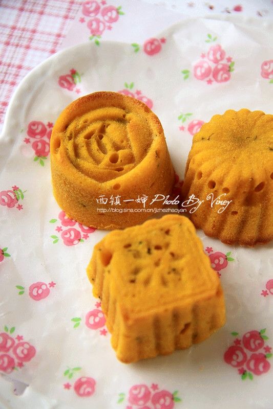 西兰花南瓜小蛋糕