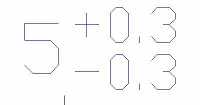 <b>在Autocad2010中快速的标公差</b>