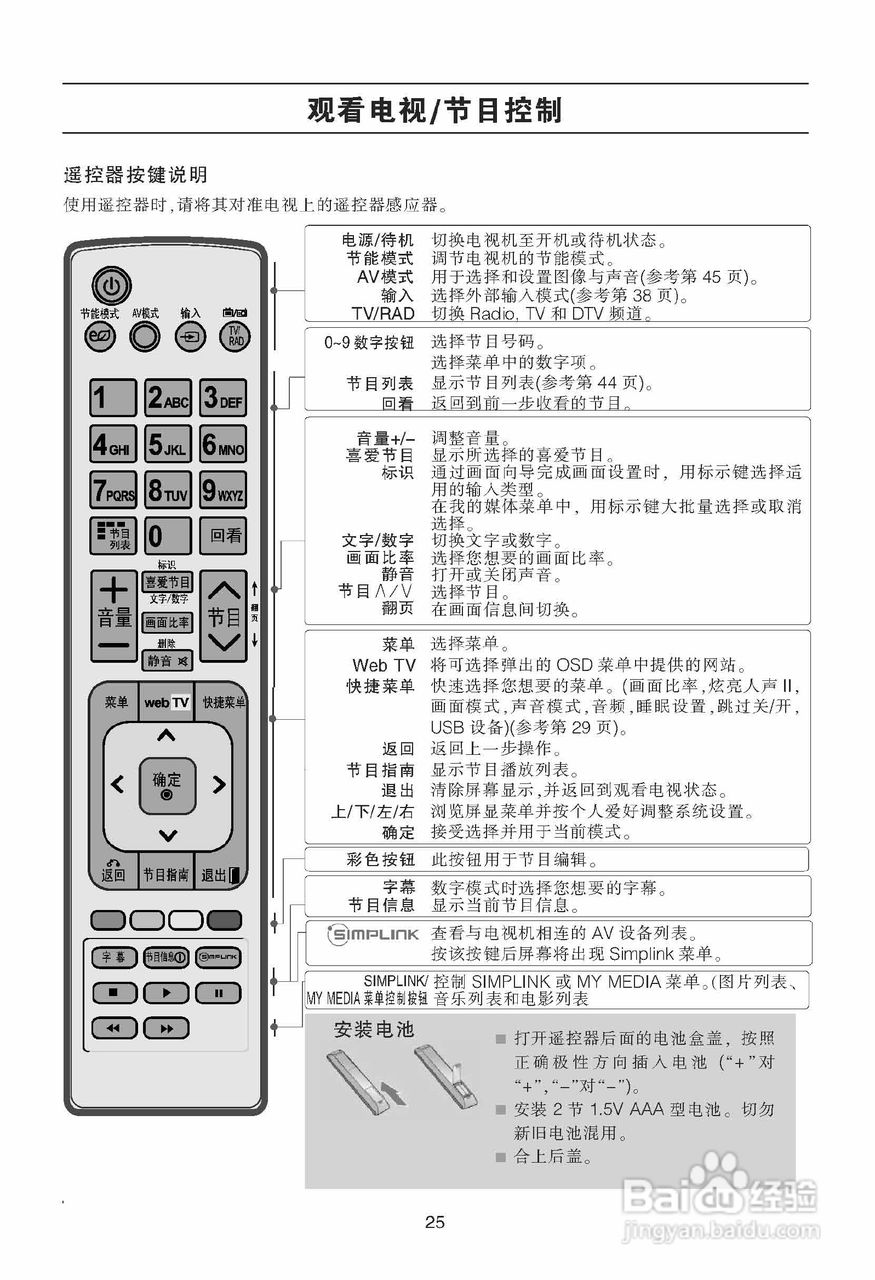 LG 55LE8600液晶彩电使用说明书:[3]