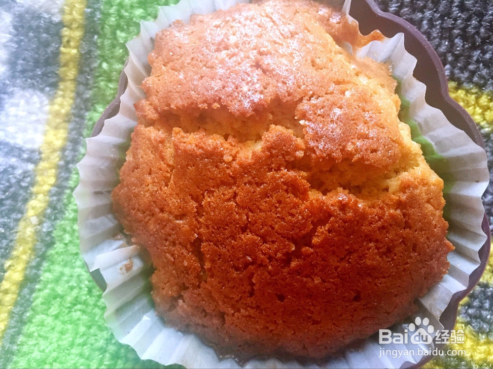 自制红糖纸杯蛋糕