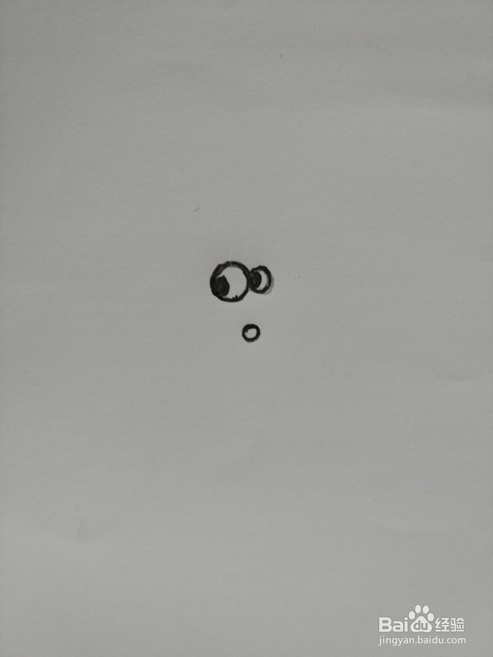 怎么用黑色圆珠笔画画(简单儿童画)