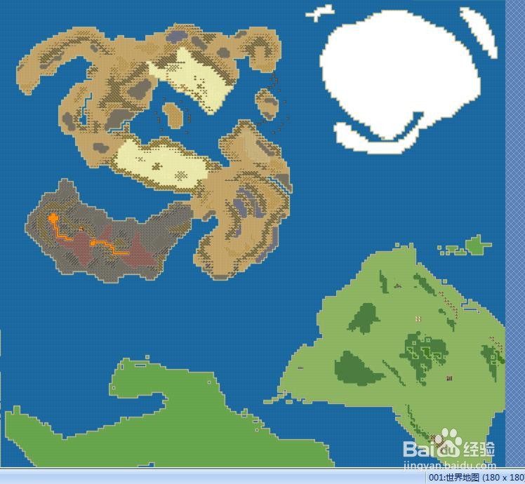 用rpg maker如何绘制初始游戏地图