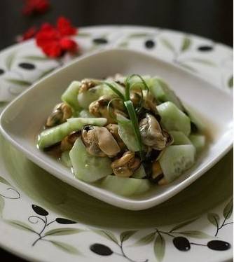 淡菜拌冰爽黄瓜